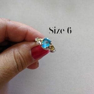 Awesome blue stone ring